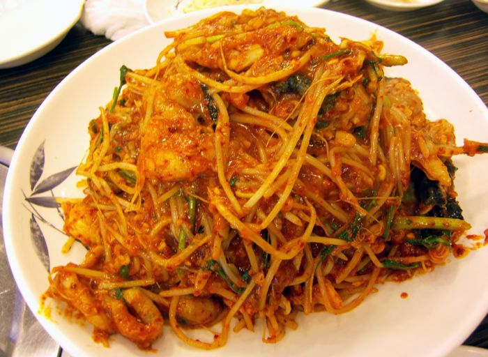 アグチム(アンコウの蒸し煮)